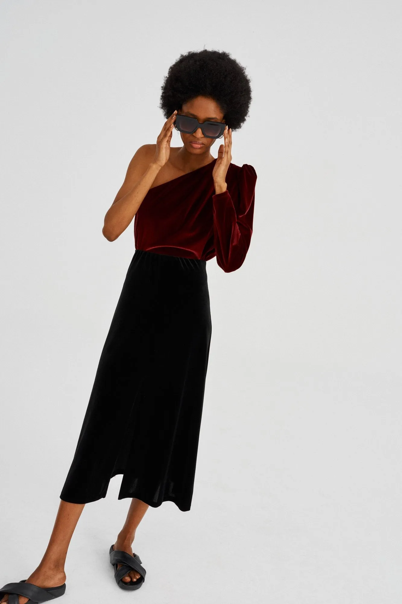Flaneur Bodysuit Burgundy