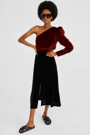 Flaneur Bodysuit Burgundy
