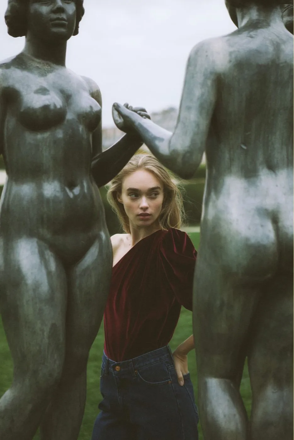 Flaneur Bodysuit Burgundy