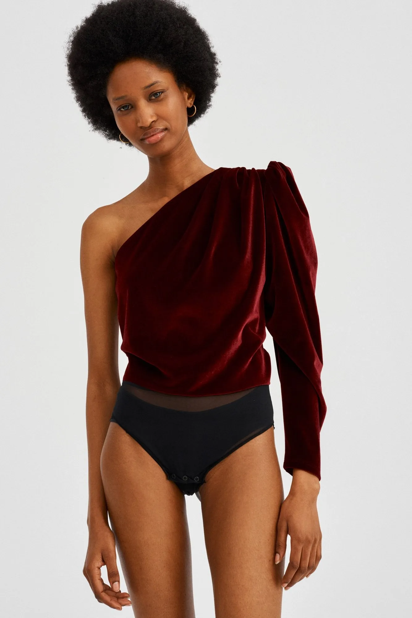 Flaneur Bodysuit Burgundy