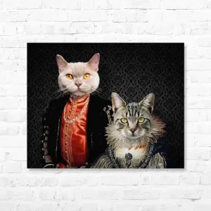 FRILLS AND SPILLS - CUSTOM PET PORTRAIT CANVAS