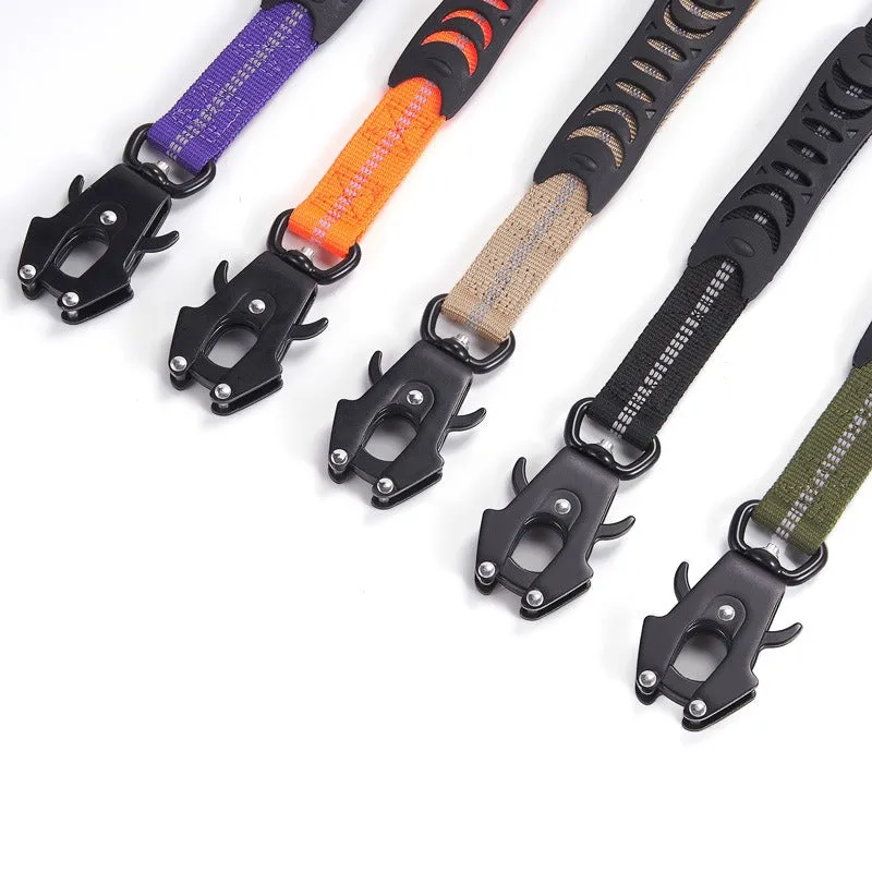 Frog Buckle Explosion-Proof Seat Belt Dog Leash