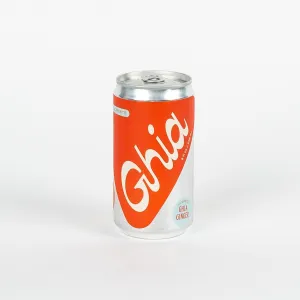 Ghia Ginger Non-Alcoholic Beverage, 250ml can
