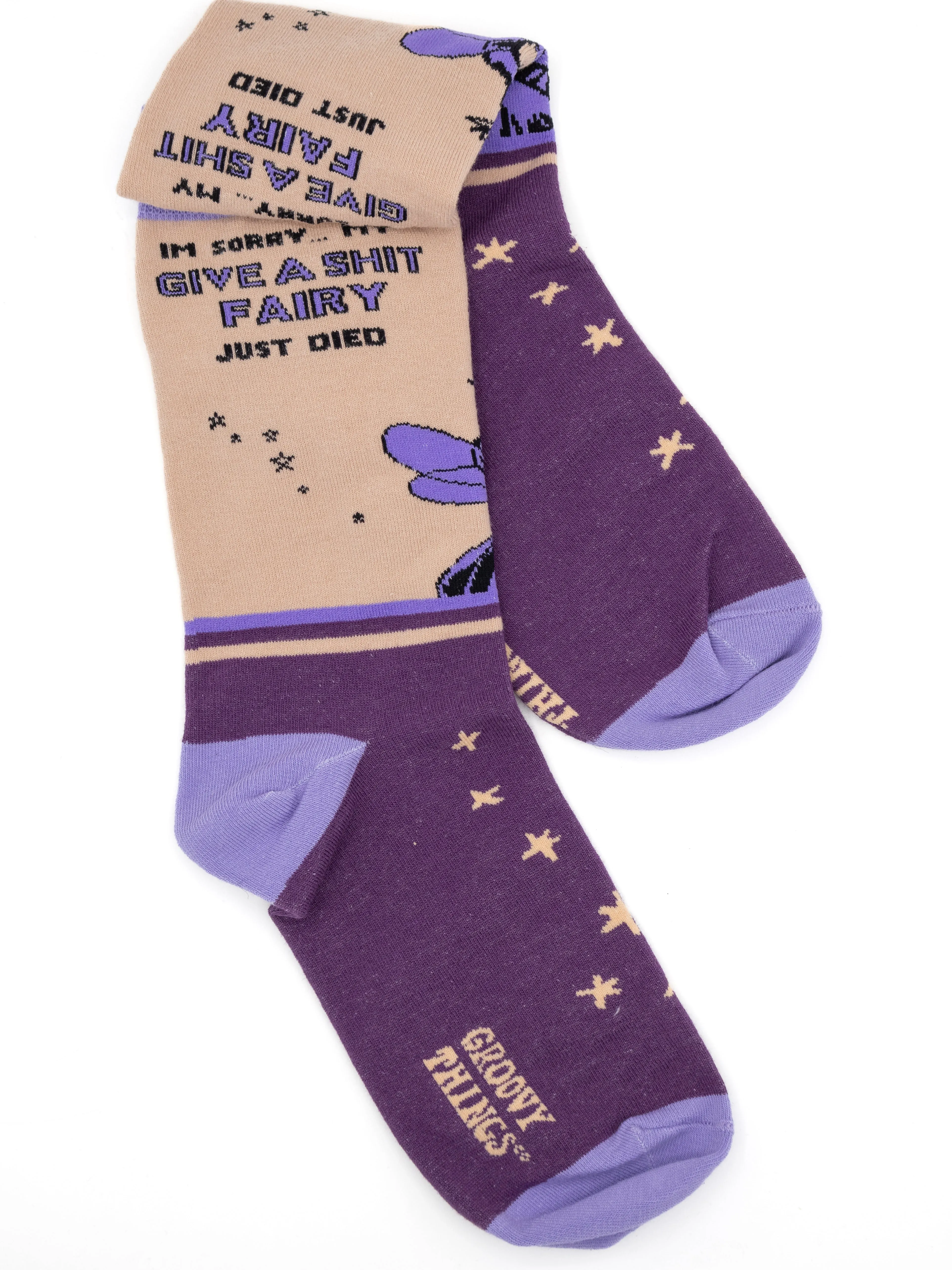 Give a Shit Fairy Women's Crew Sock
