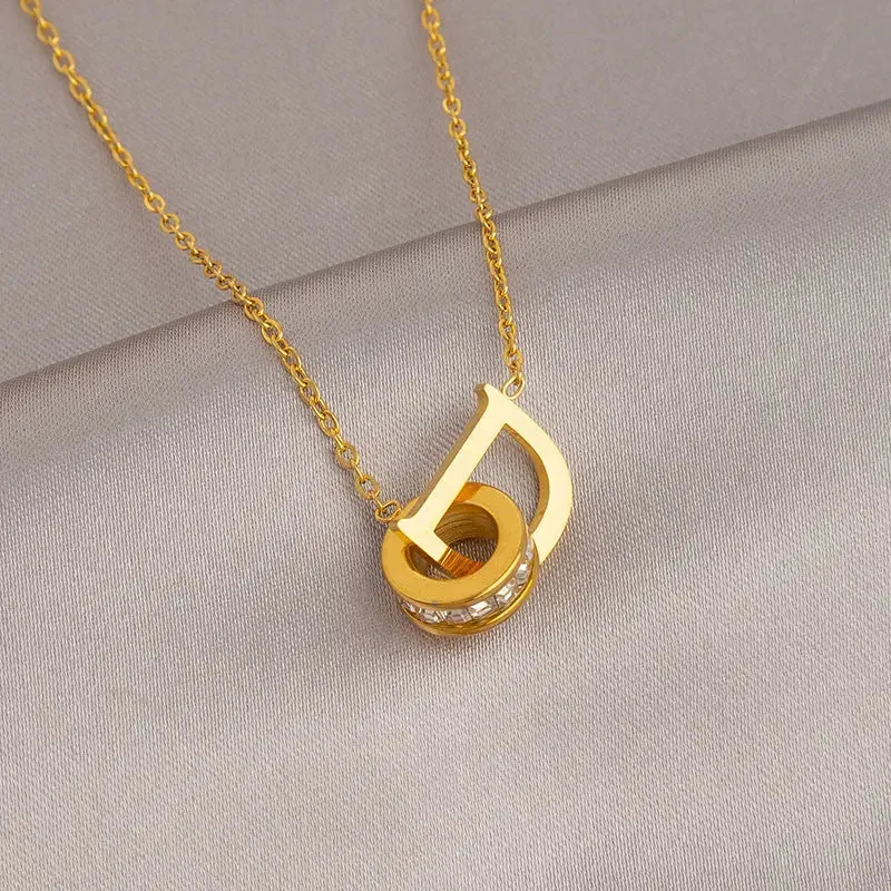 Gold Titanium Necklace