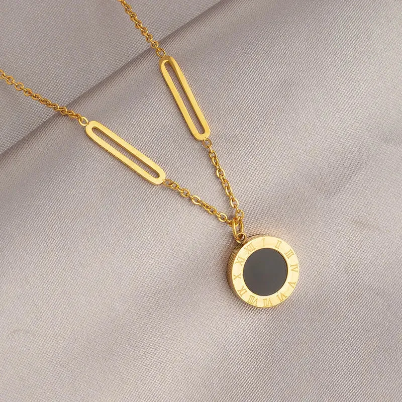 Gold Titanium Necklace