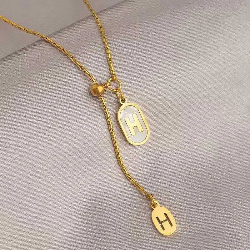 Gold Titanium Necklace