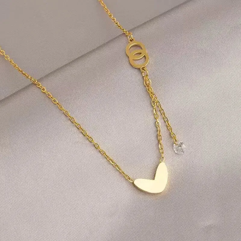 Gold Titanium Necklace