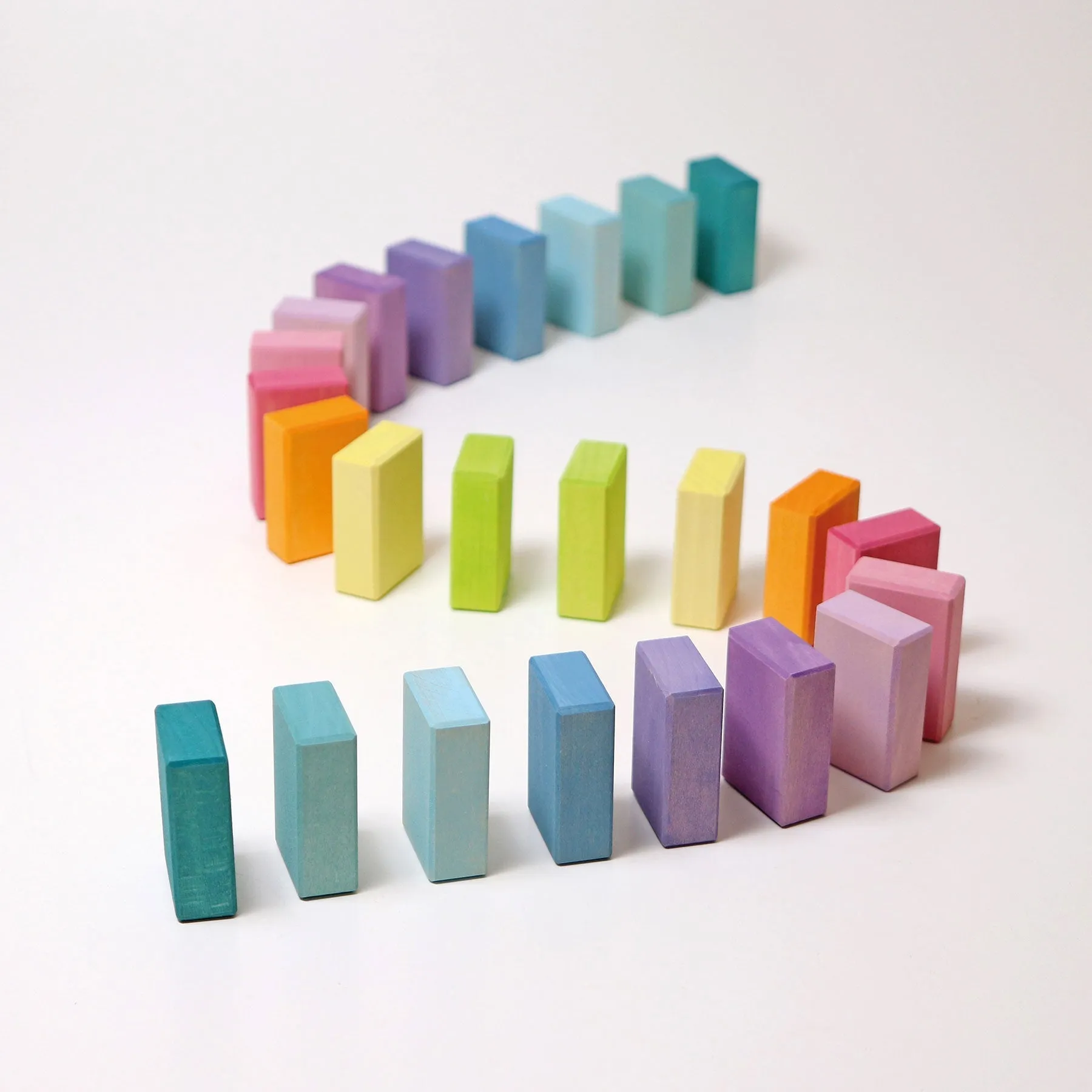 Grimm's Building Set - Pastel Duo - 40 pieces