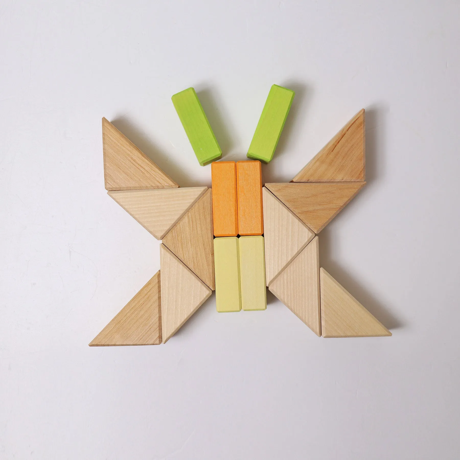 Grimm's Building Set - Pastel Duo - 40 pieces