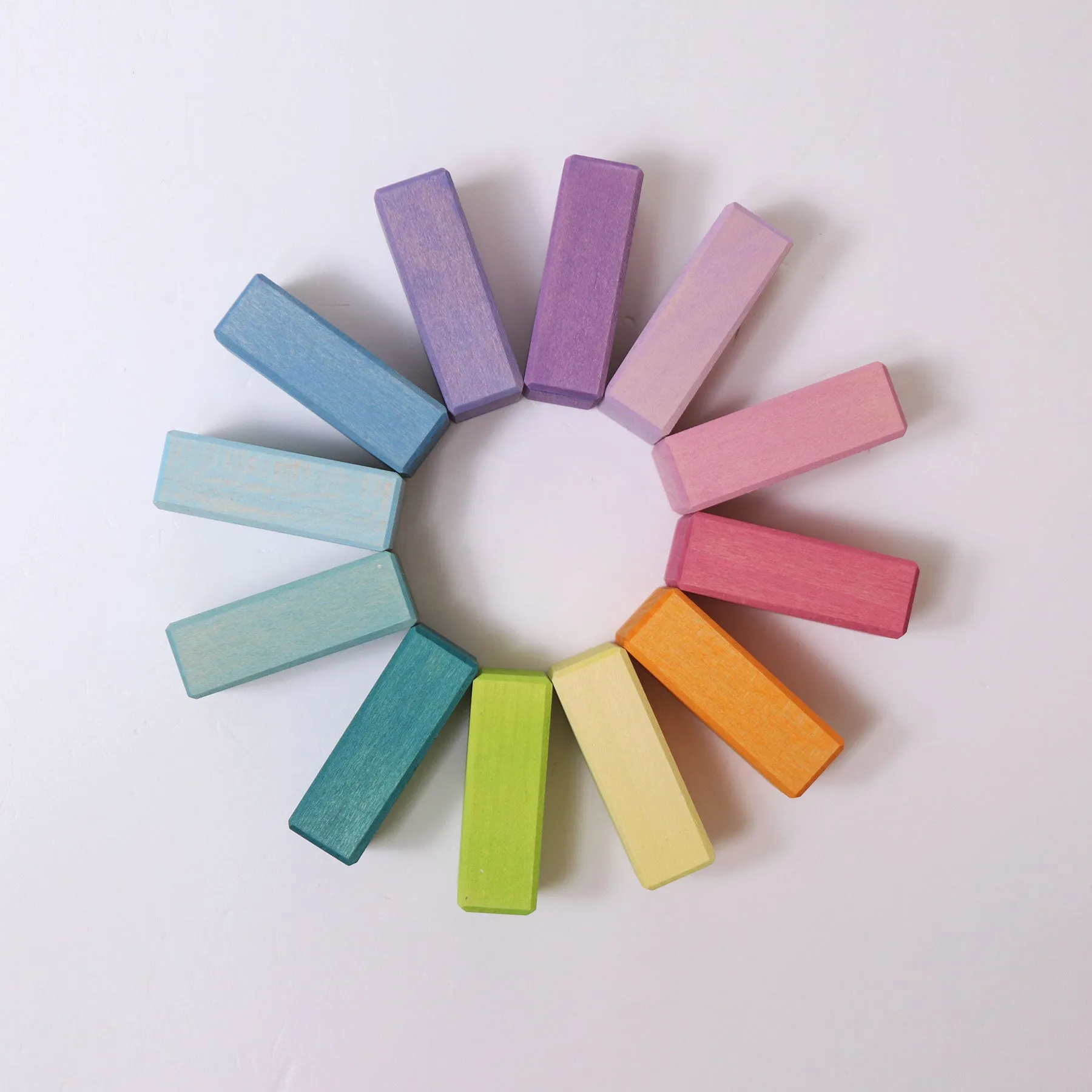 Grimm's Building Set - Pastel Duo - 40 pieces
