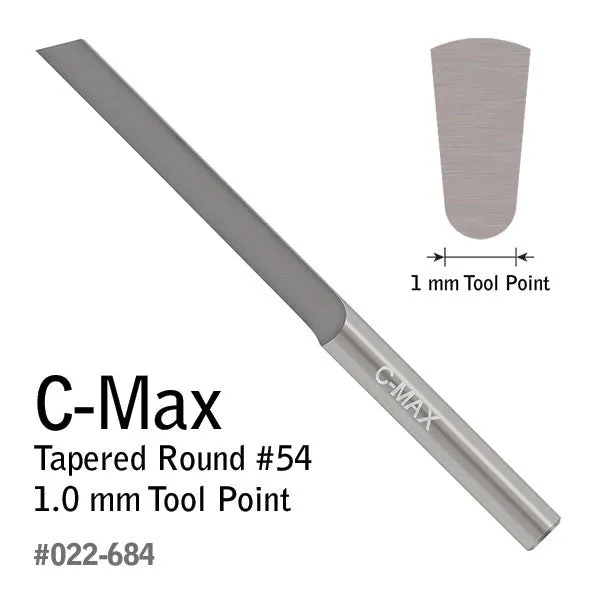 GRS® C-Max Carbide Gravers - Tapered Round