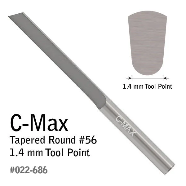 GRS® C-Max Carbide Gravers - Tapered Round