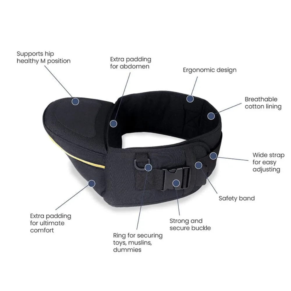 Hackerlily - Hip-Surfer Baby Carrier & Bum Bag