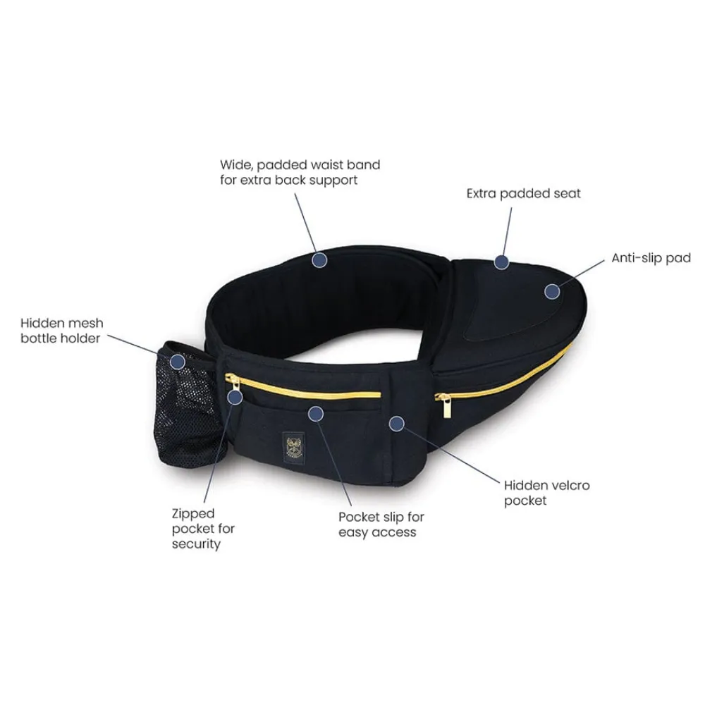 Hackerlily - Hip-Surfer Baby Carrier & Bum Bag