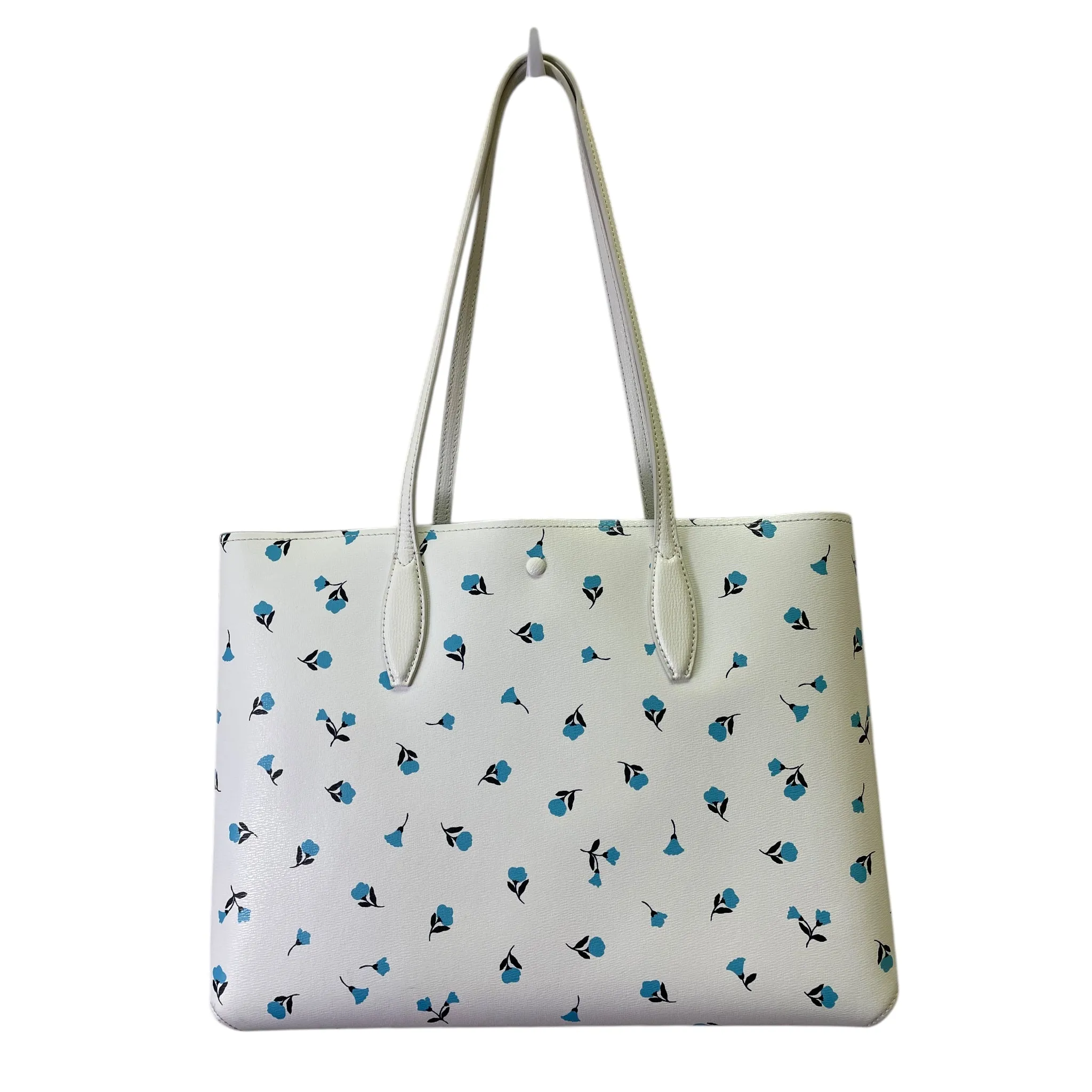 Handbag Designer By Kate Spade In White, Size:Medium