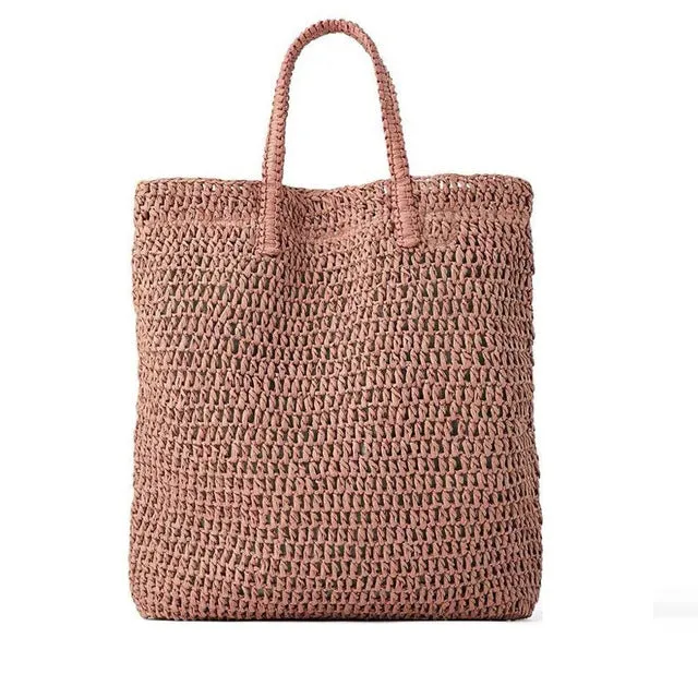 Handmade Woven Summer Tote Bag