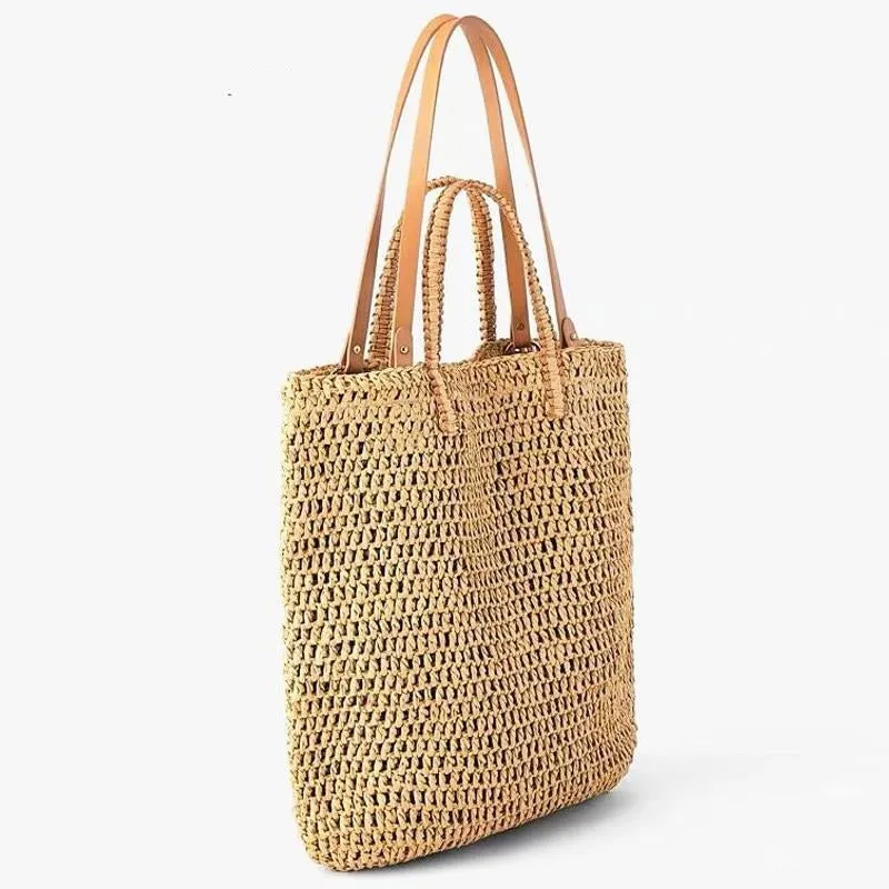 Handmade Woven Summer Tote Bag