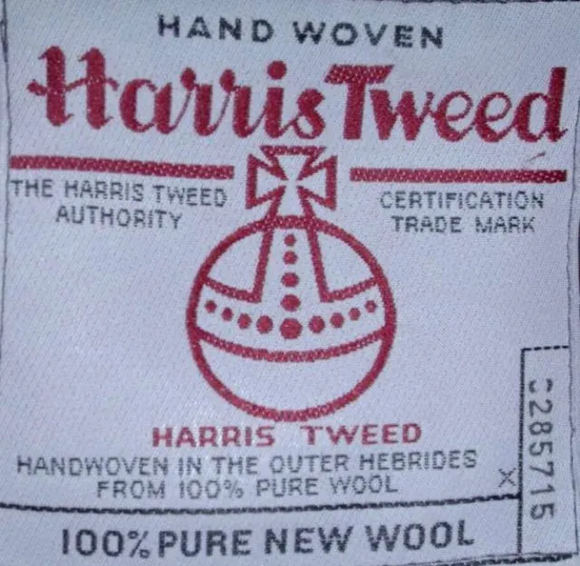Harris Tweed Small Crossbody Shoulder Purse Bag - Macleod Tartan Plaid