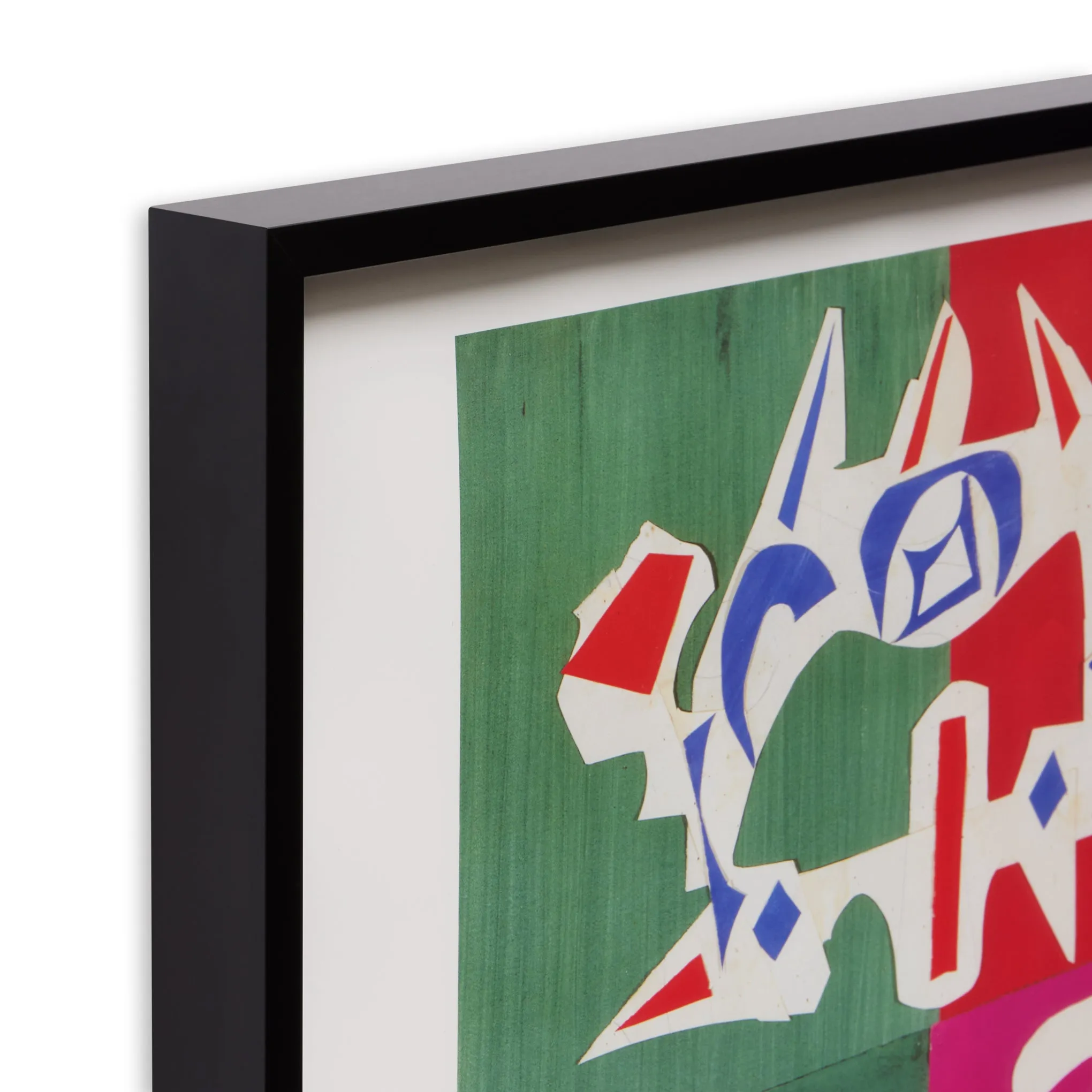 Henri Matisse Panel with Mask Framed Poster