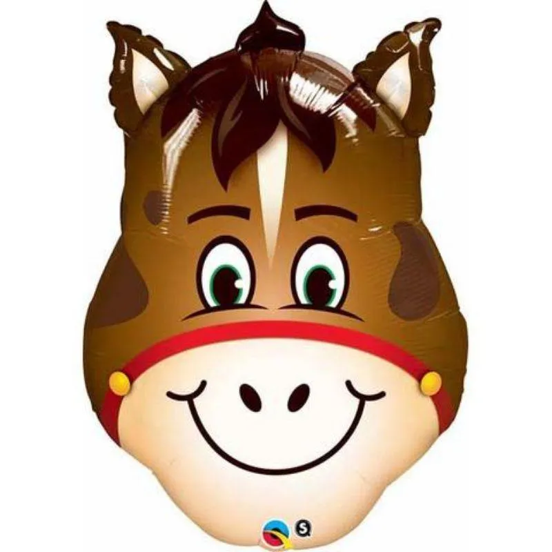 Hilarious Horse Shape Foil Balloon - 81cm