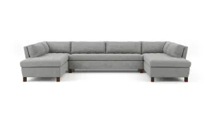 Home Sweet Home U-Shaped Bumper Sectional (85" x 144" x 85")