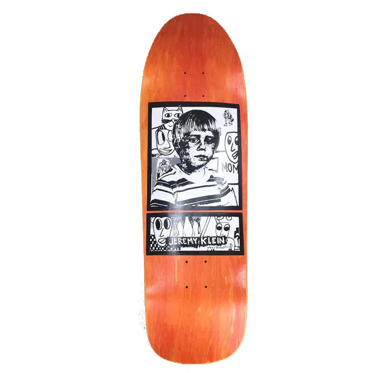 Hook Ups Jk Industries Jeremy Klein Portrait Skateboard Deck - 9.75