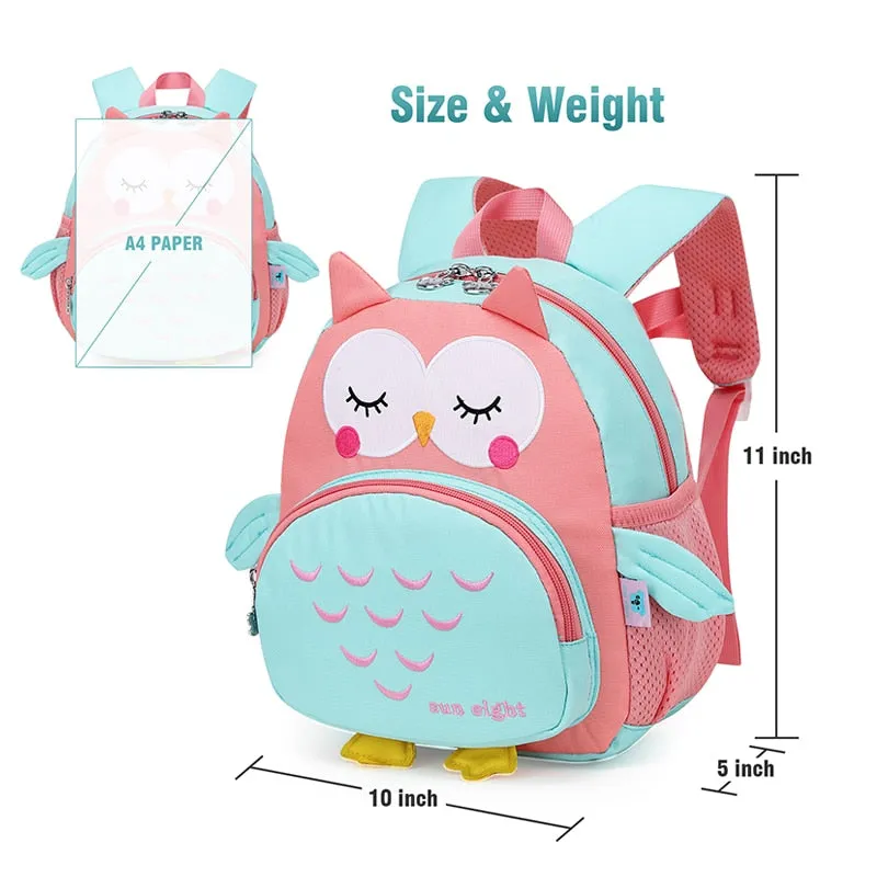 Hot 3D Cartoon Animal Baby Backpacks kindergarten Schoolbag  Kids Backpack Children School Bags Girls Boys Backpacks