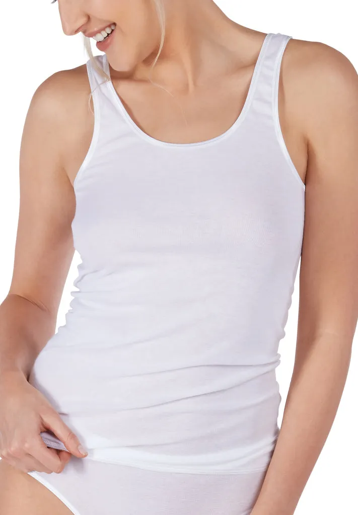 HUBER hautnah - Cotton Fine Rib - Tank Top