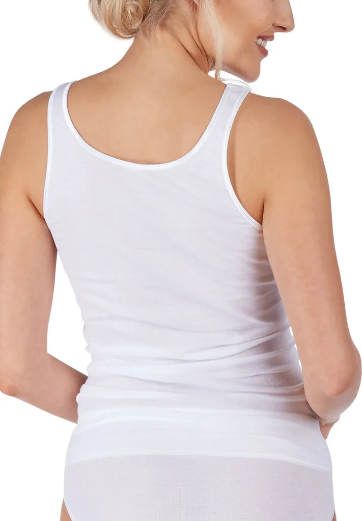 HUBER hautnah - Cotton Fine Rib - Tank Top