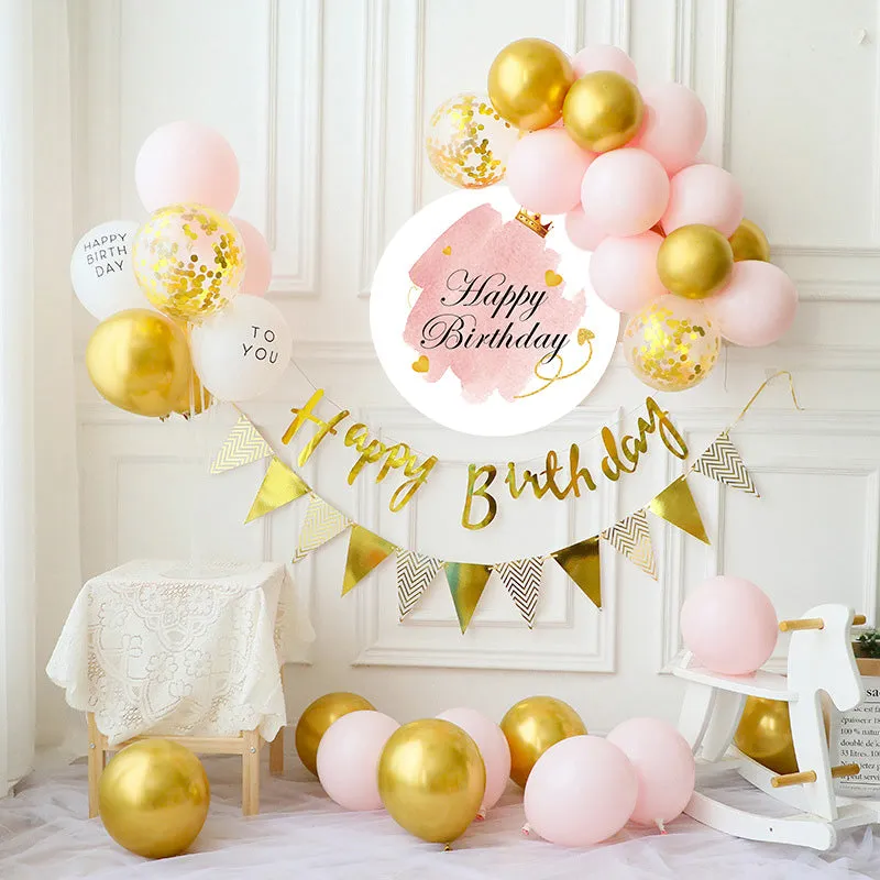 Instaworthy Birthday Balloon Set (Pink)