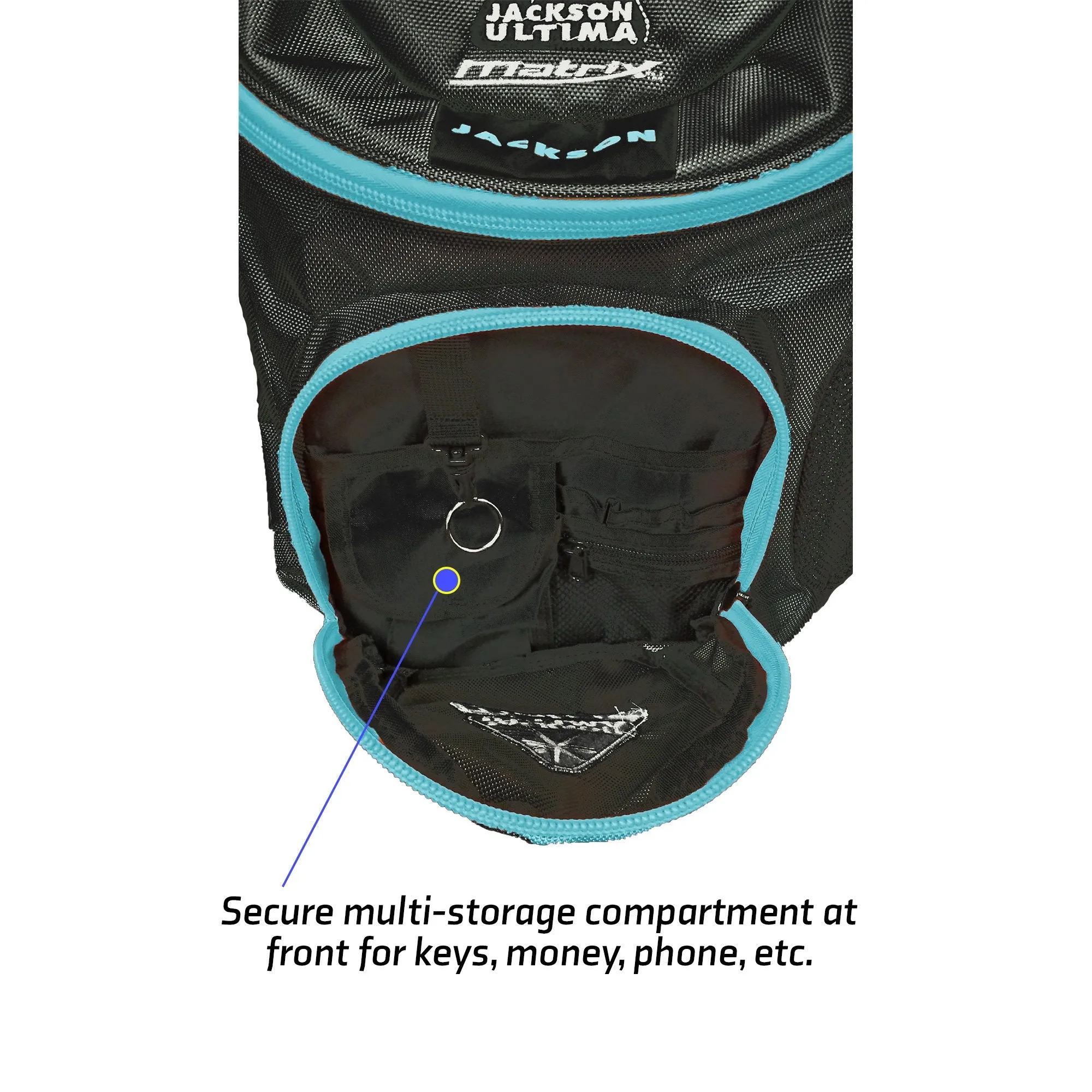 JACKSON ULTIMA SPORT BAG (BLACK/BLUE)