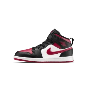 Jordan 1 Mid PS 'Bred Toe'