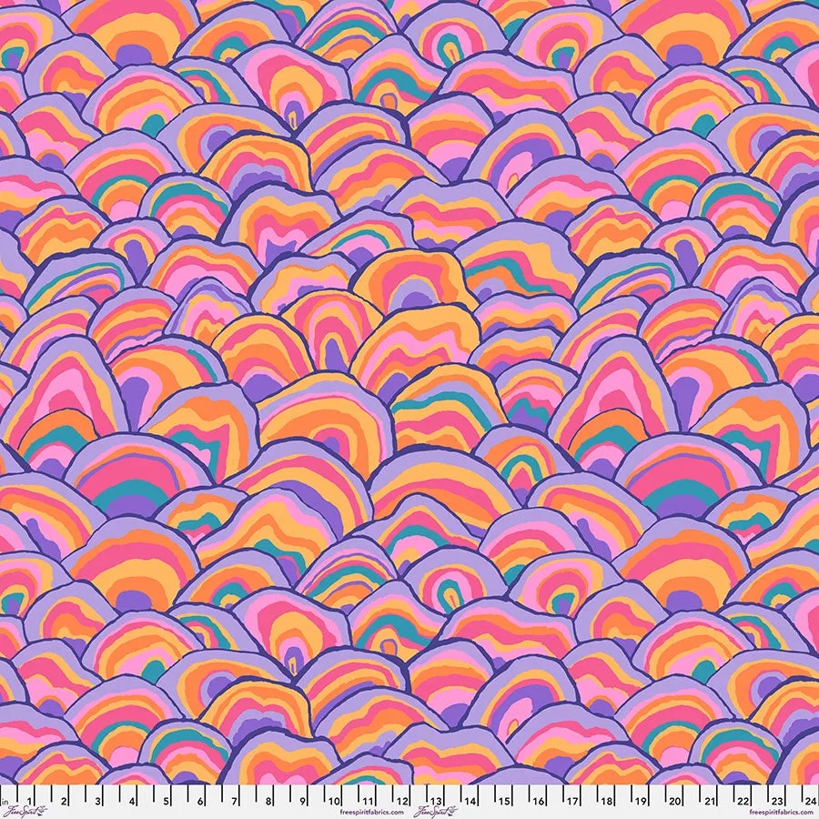 Kaffe Fassett Collective Fabrics August 2024 Wobble - Pastel