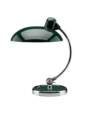 Kaiser idell lamp in dark green