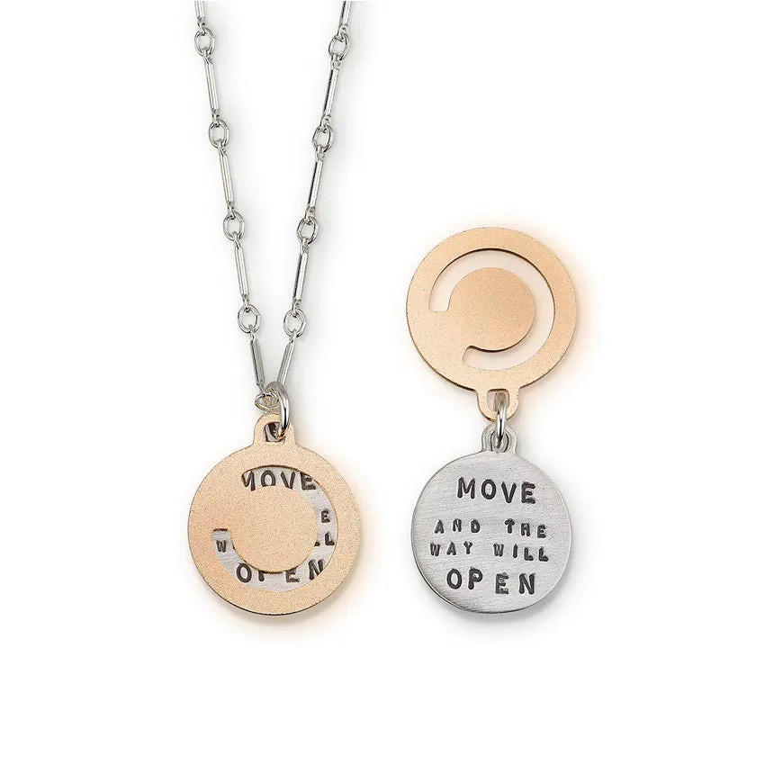 Kathy Bransfield "Move And The Way Will Open" Necklace