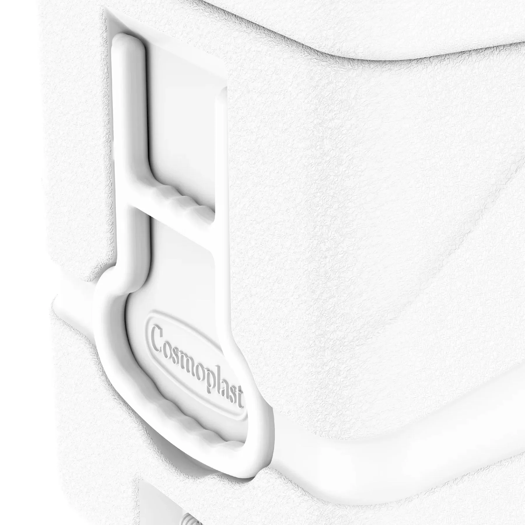 Keep Cold Ice Box / Cooler Box with Wheels 84L (White)