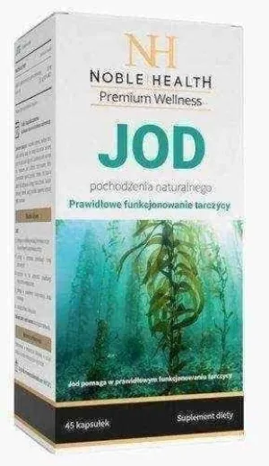 Kelp Iodine Noble Health x 45 capsules
