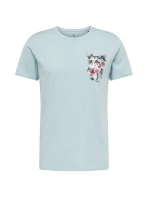 Key Largo DARK FATE T-shirt, pastel blue