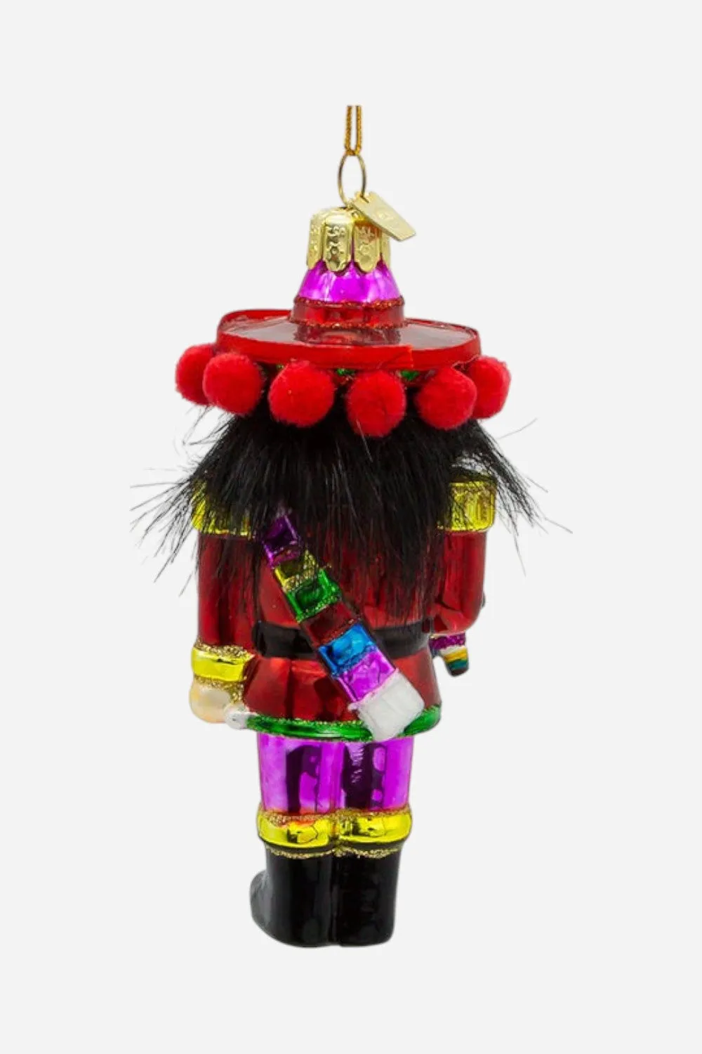 Kurt S. Adler Noble Gems Glass Mexican Nutcracker Ornament