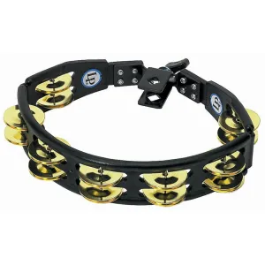 Latin Percussion LP175 Mounted Cyclops Tambourine - Brass
