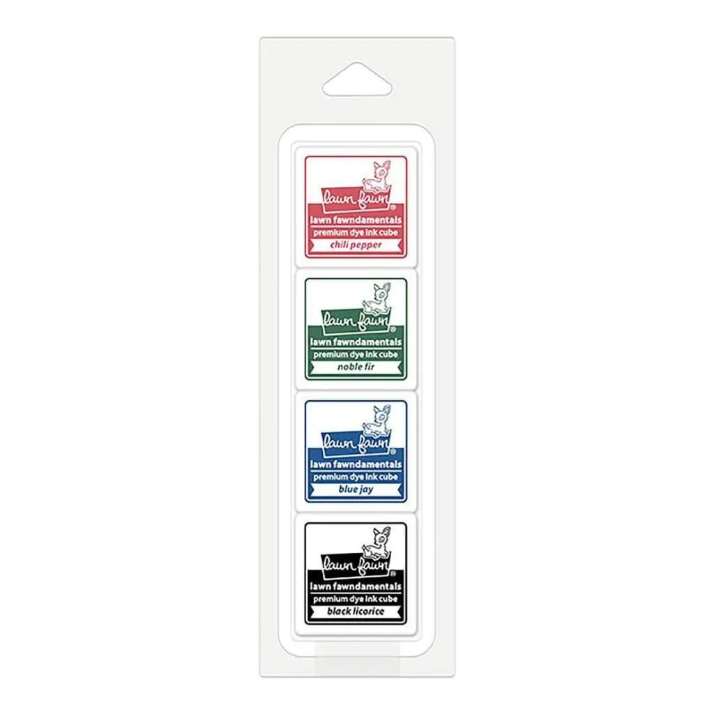 Lawn Fawn Ink Cube Christmas Tree