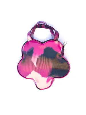 Lenticular Colour-Changing Pink Blueberry Cow Flower Handbag