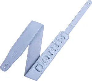 Levy's M26GFP-PRW Pastel Leather Guitar Strap (Periwinkle)