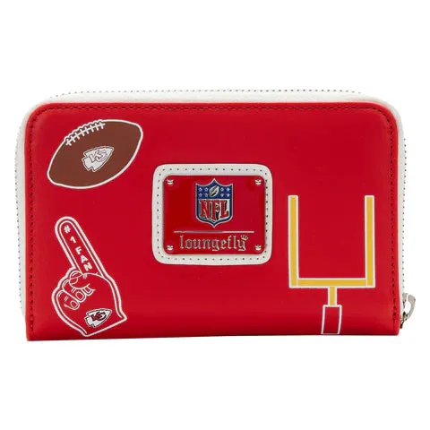 LF NFL Kansas City Chiefs Patches ZipAround Wallet