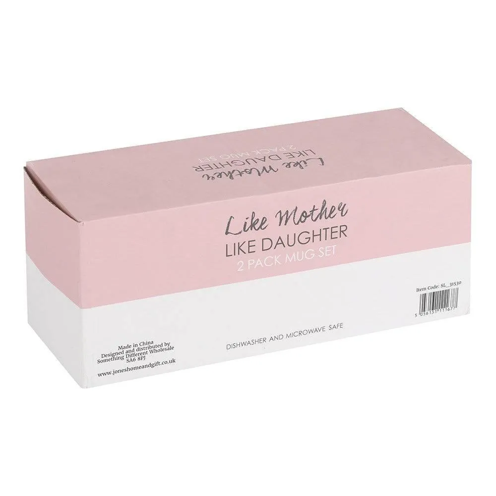 Like Mother Like Daughter Double Mug Set