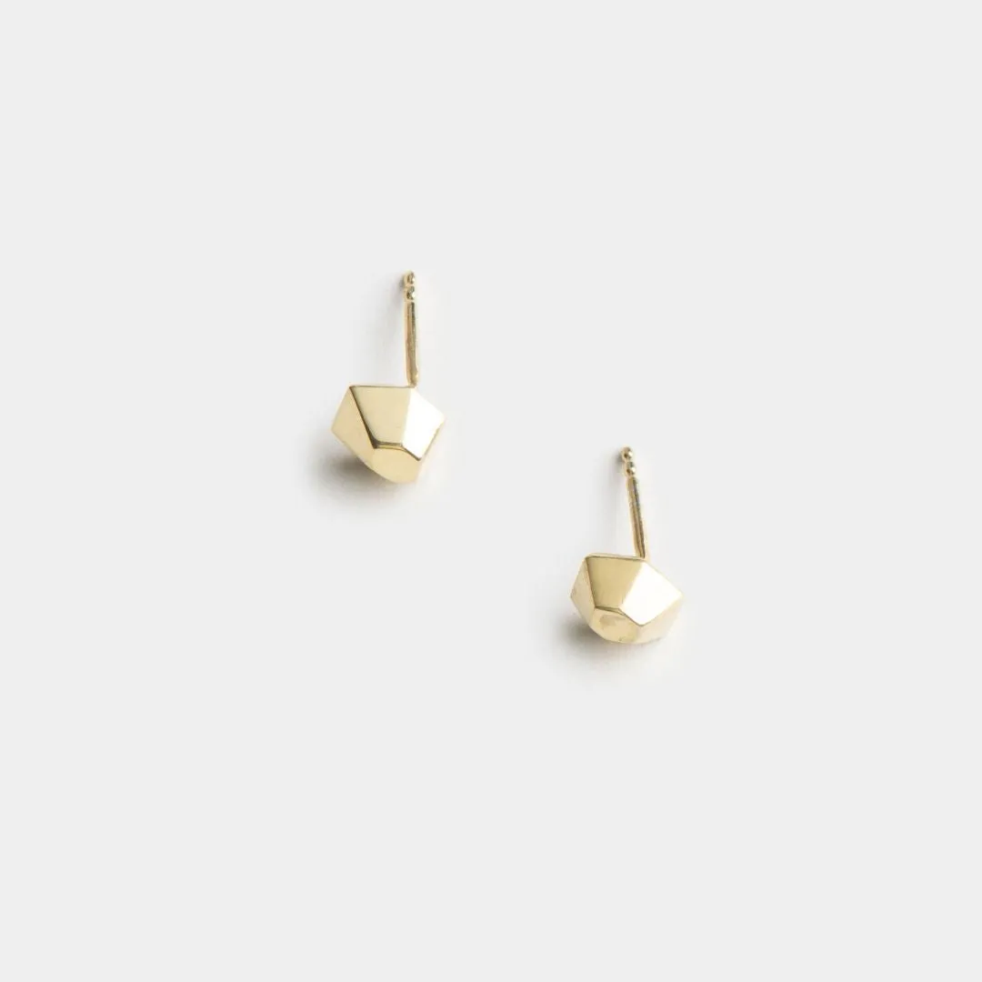 Little Desire - earrings - sterling silver 925 - gold plated