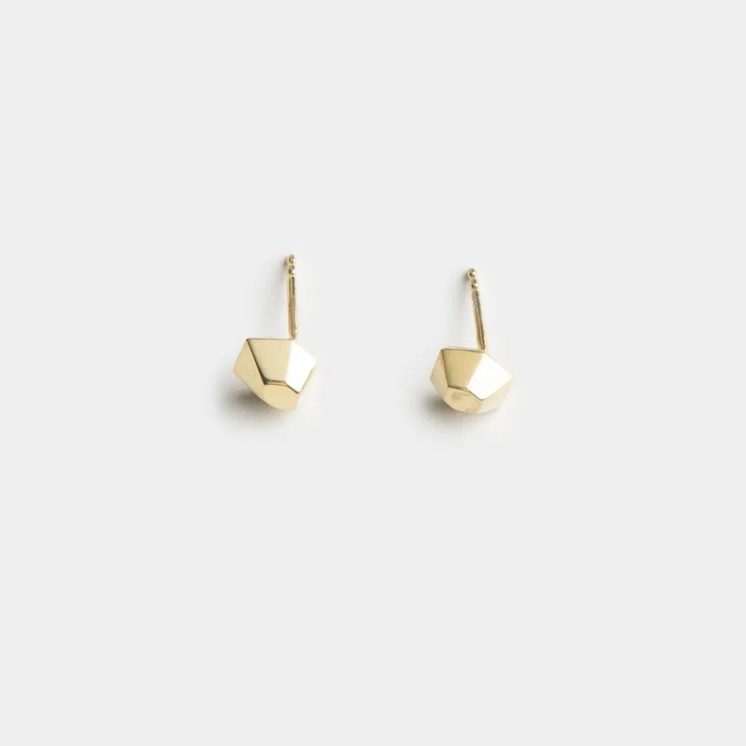 Little Desire - earrings - sterling silver 925 - gold plated