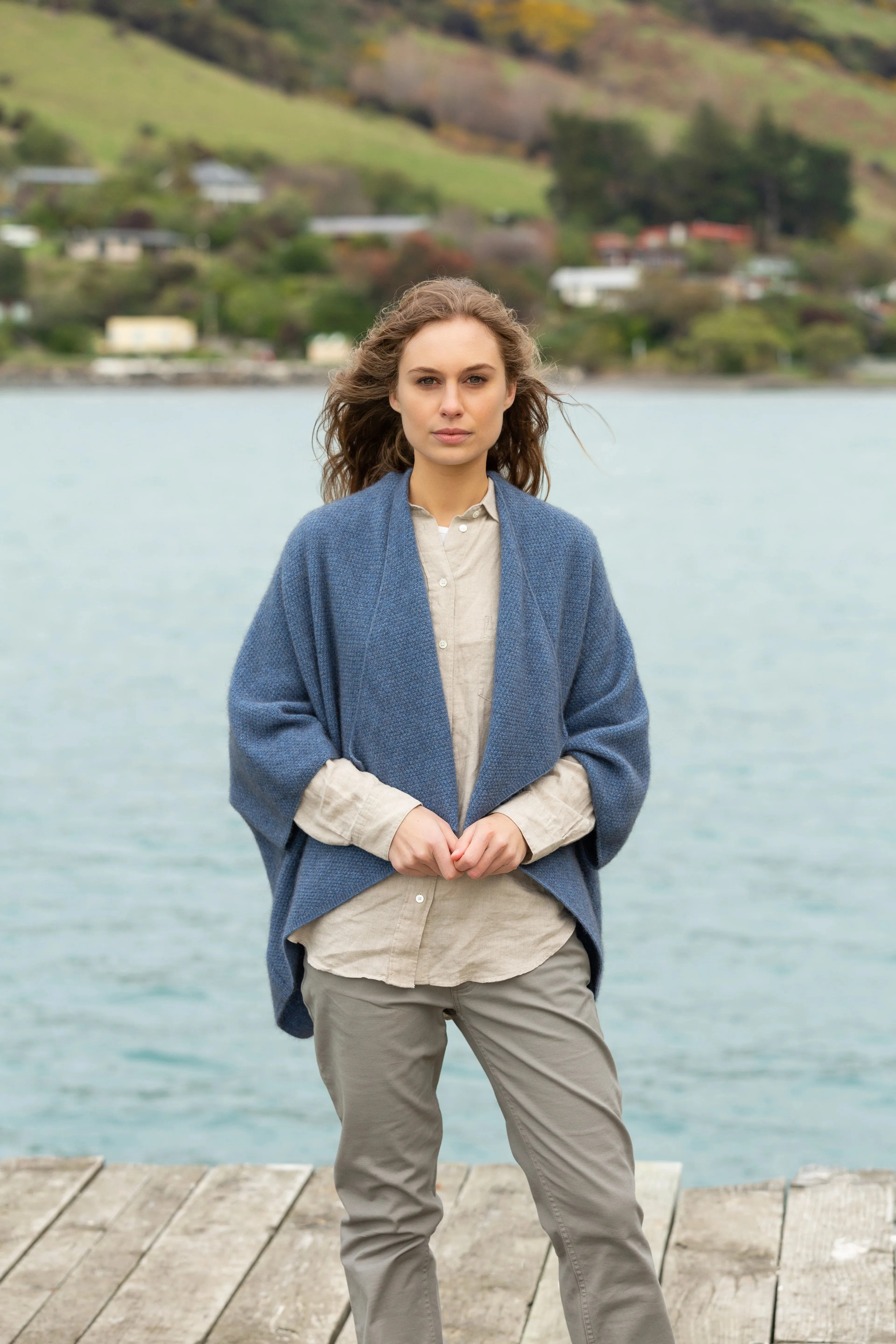 Longline Wrap - Noble Wilde Possum Merino