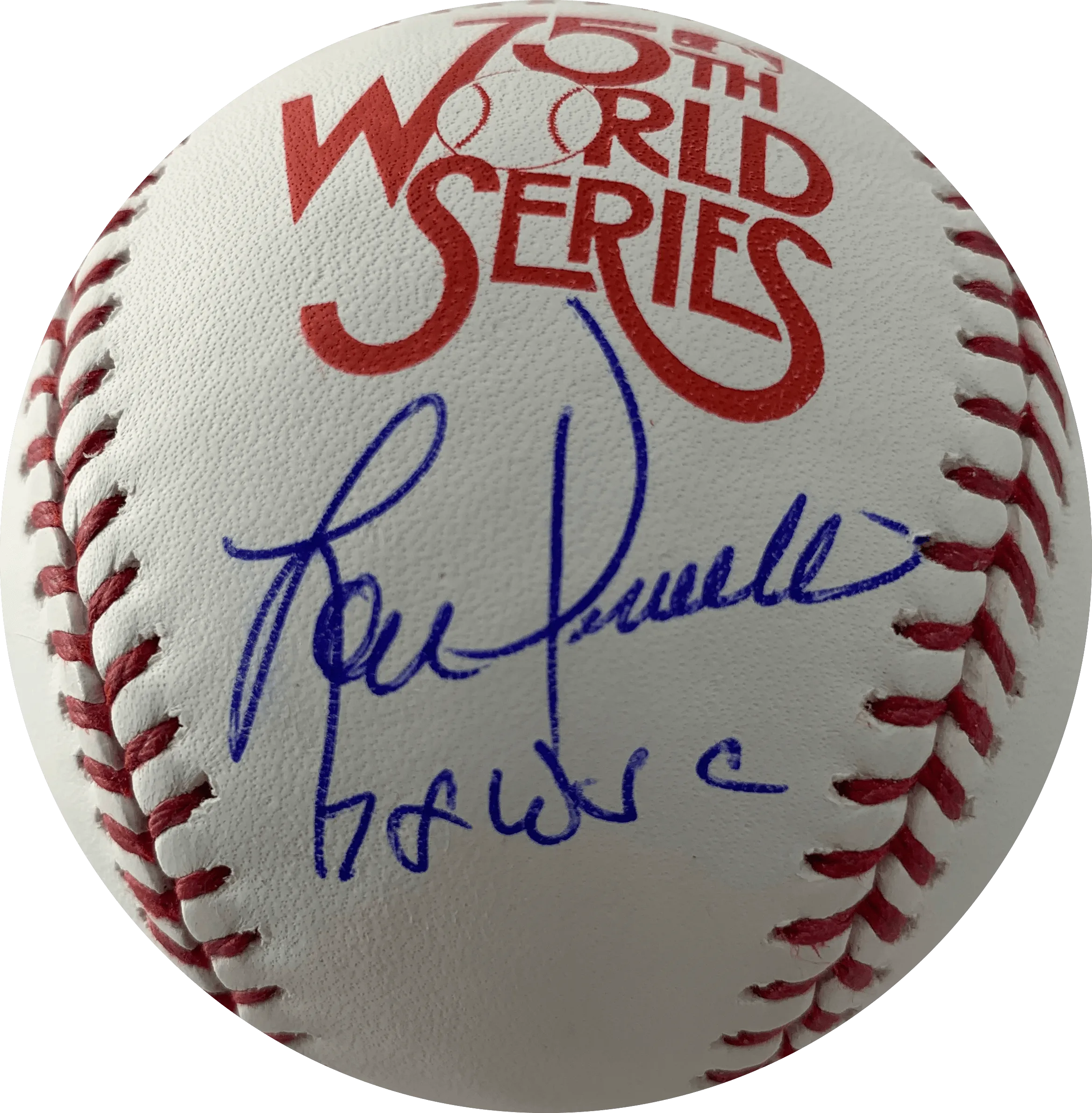 Lou Piniella Autographed Yankees 1978 World Series Rawlings Official Major League Baseball (PSA) w/ Rare W.S. Champs Inscription